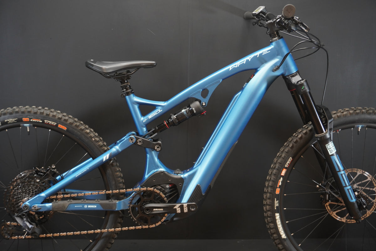 Whyte E-160 S Full Suspension Electric Mountain Bike 2022 - Medium. Only 137 miles!