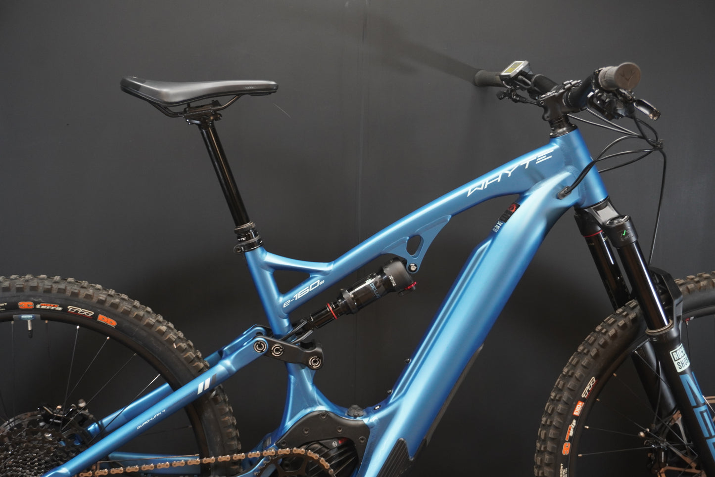 Whyte E-160 S Full Suspension Electric Mountain Bike 2022 - Medium. Only 137 miles!