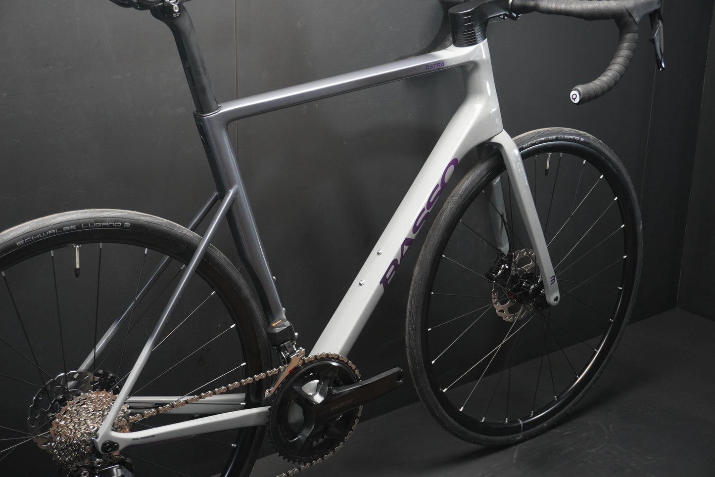 NEW Basso Astra 105 Di2 Carbon Disc Road Bike Grey 2025 - Various Sizes - Full Warranty
