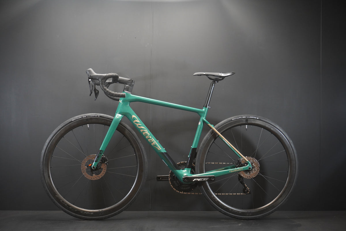 *NEW* Wilier Gardia 105 Di2 Power Meter Carbon Disc Road Bike Green/Gold 2026 - Various Sizes