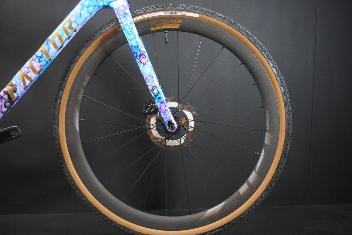 Custom Factor LS GRX Di2 Zipp 303 Firecrest Carbon Disc Gravel Bike - 56cm