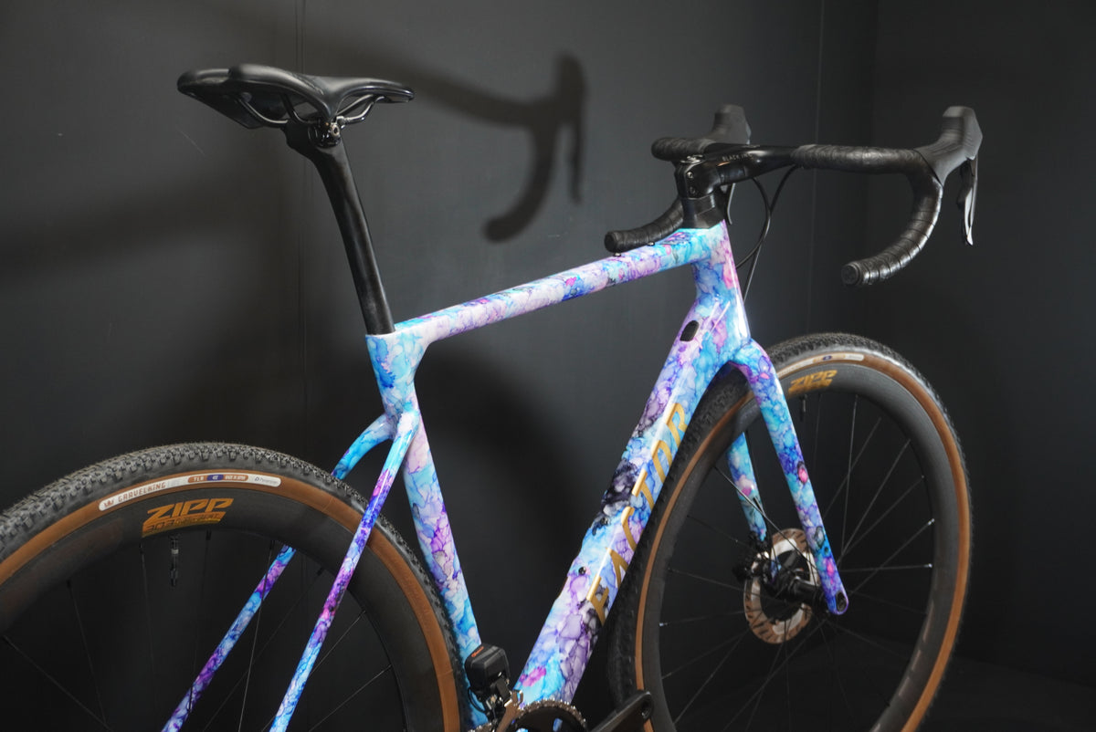 Custom Factor LS GRX Di2 Zipp 303 Firecrest Carbon Disc Gravel Bike - 56cm