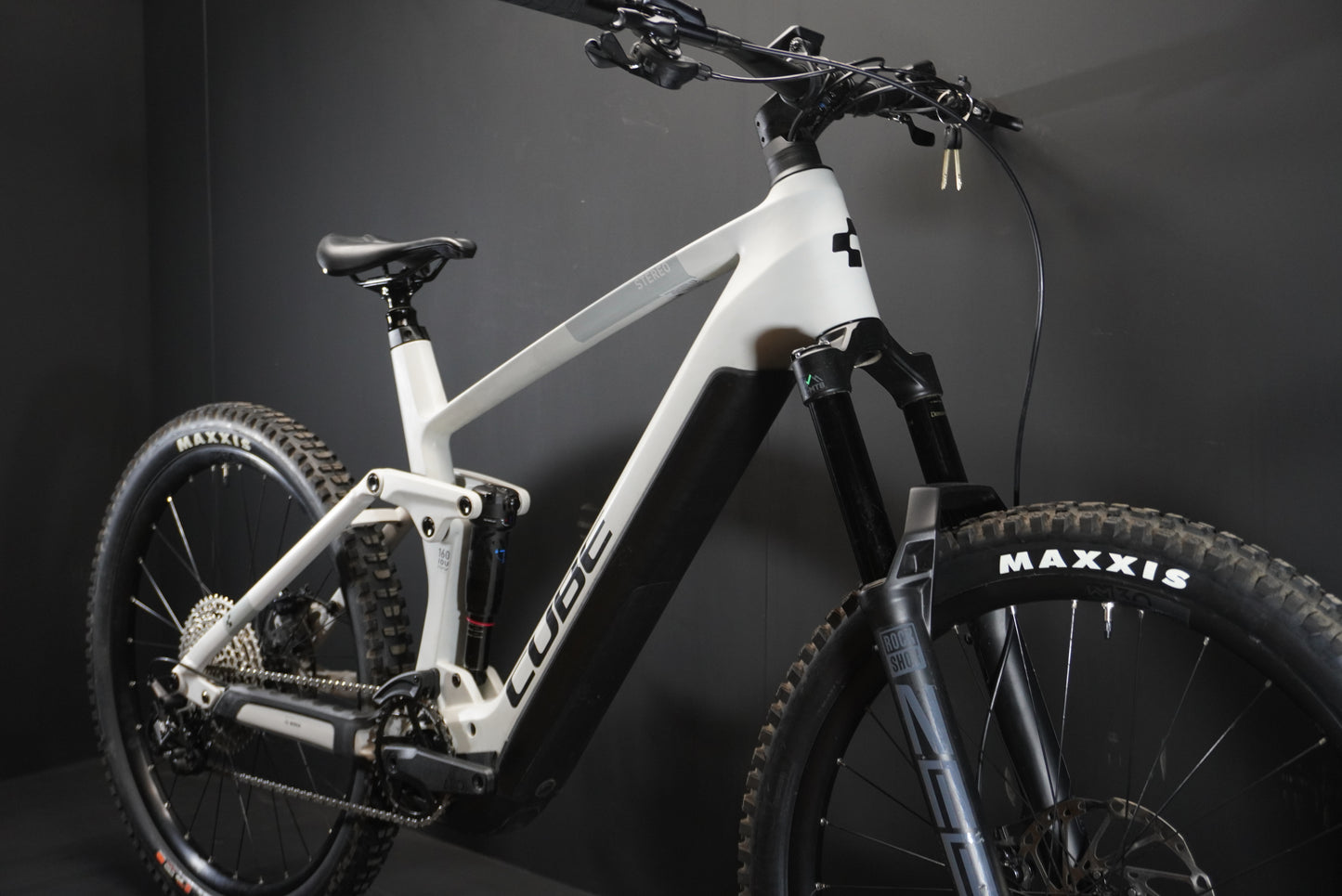 Cube Stereo Hybrid 160 HPC SLX 750 FS e-E-MTB 2024 - XL - 514 Miles