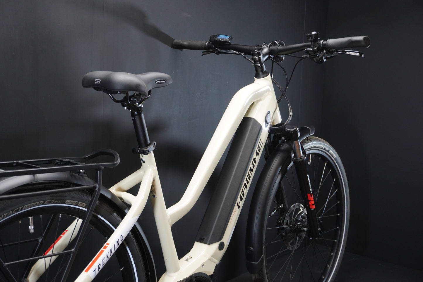 Haibike Trekking 4 Mid 500Wh Electric Hybrid Bike - Medium - 44 Miles