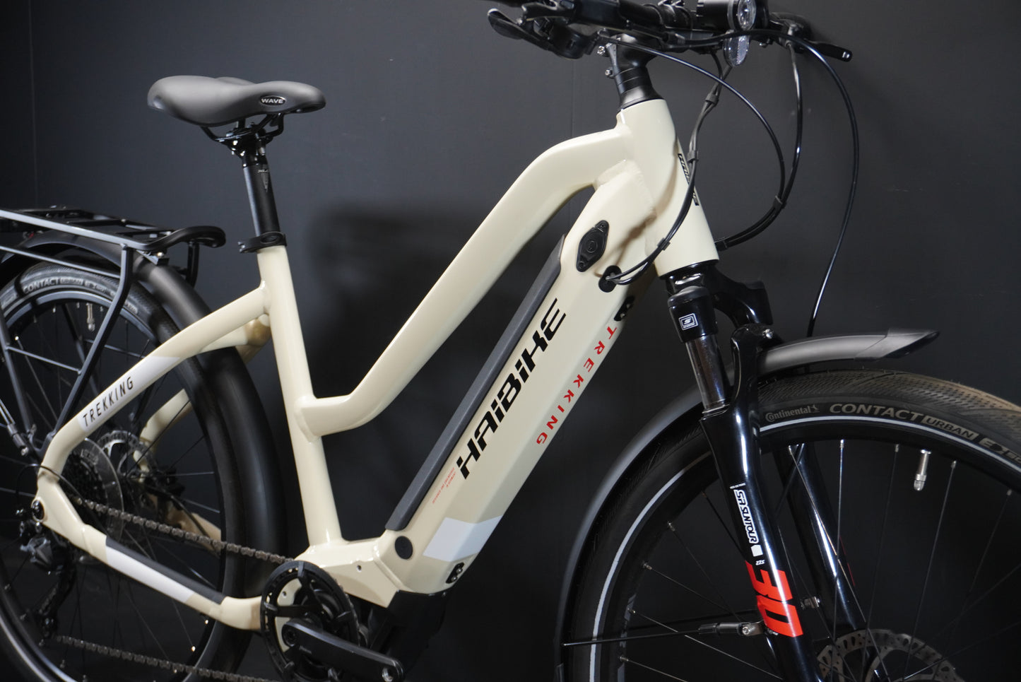 Haibike Trekking 4 Mid 500Wh Electric Hybrid Bike - Medium - 44 Miles