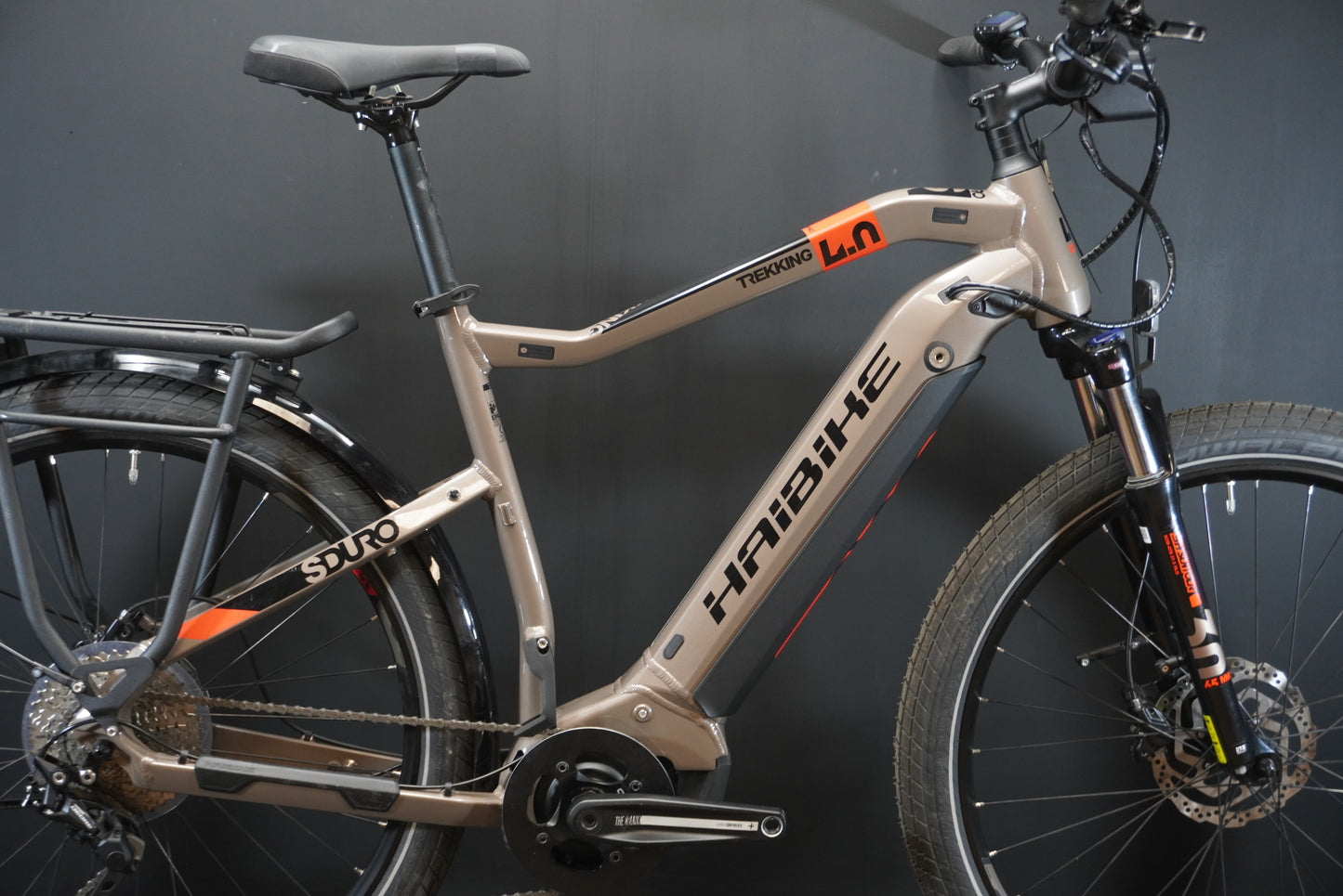 Haibike Sduro Trekking 4.0 Electric Hybrid Bike - Medium - 75 Miles