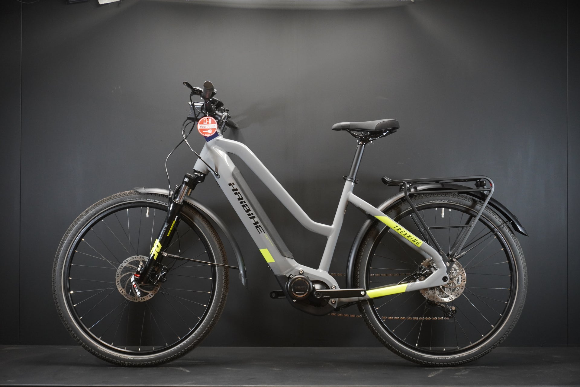 Haibike Trekking 6 Low Step 500Wh Electric Hybrid Bike - Medium - 0 Miles