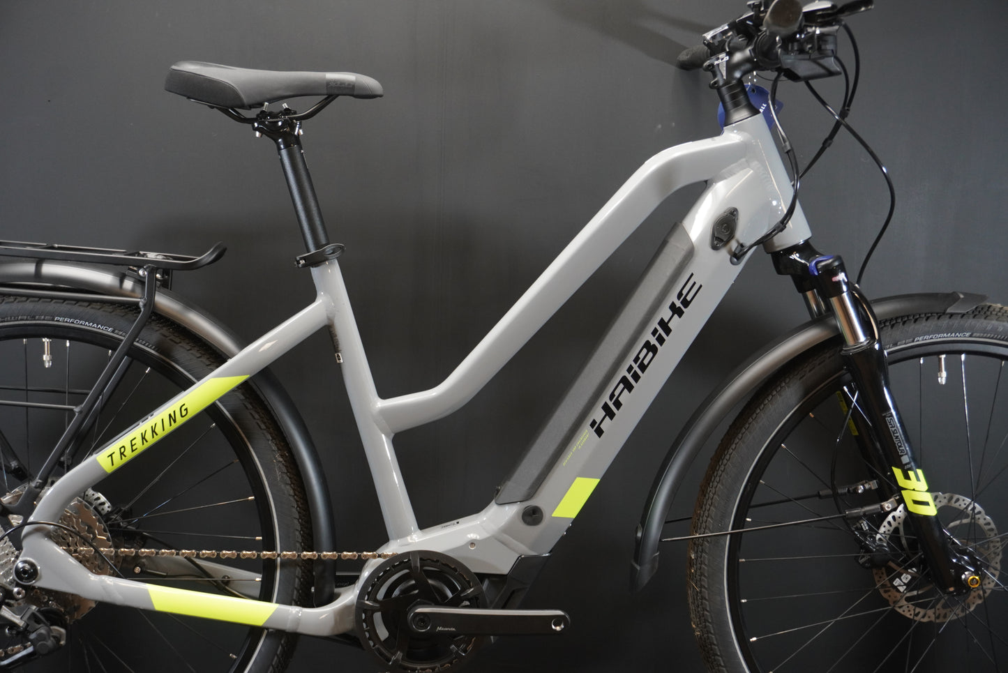 Haibike Trekking 6 Low Step 500Wh Electric Hybrid Bike - Medium - 0 Miles