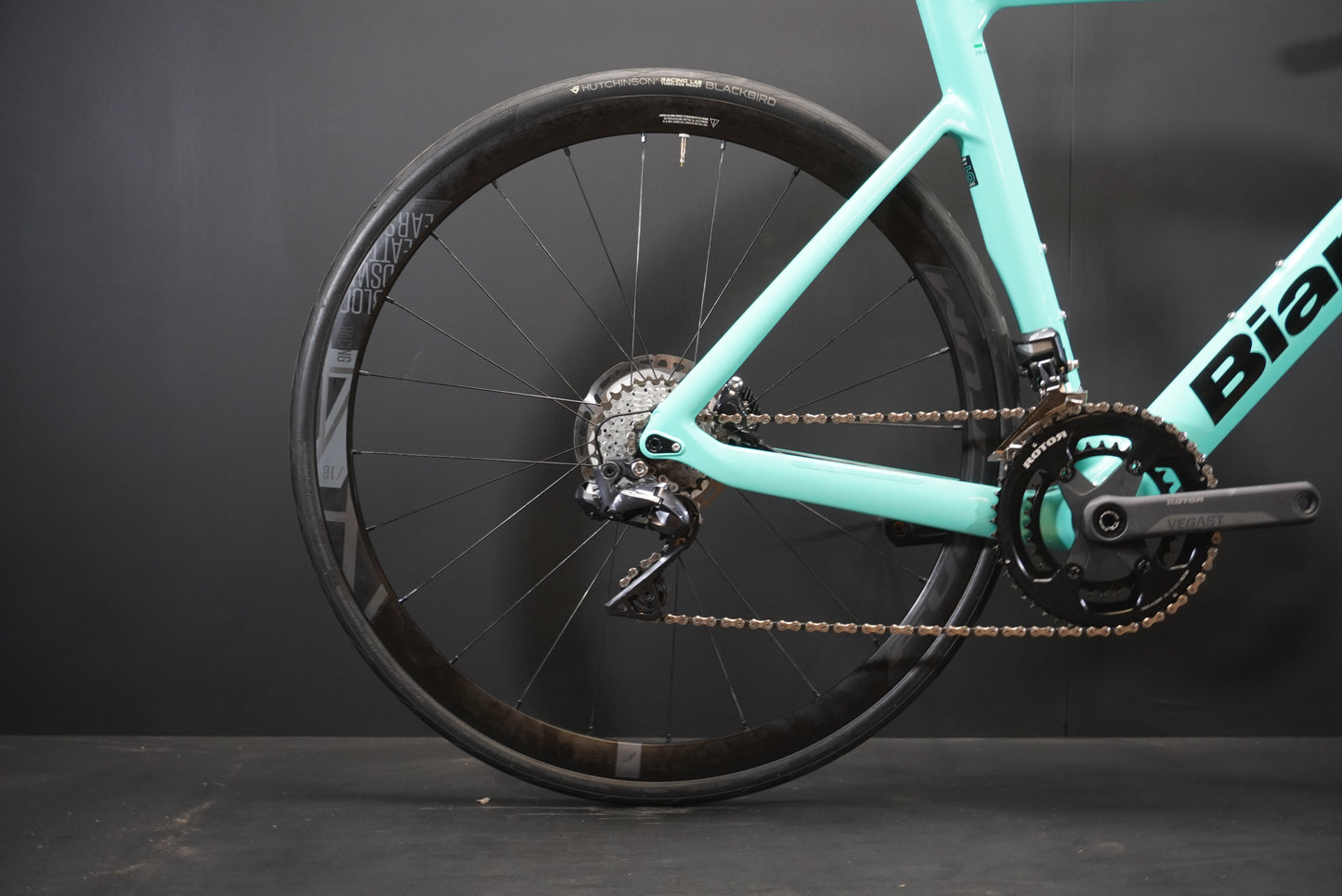 Bianchi Aria Aero Ultegra Di2 Celeste Carbon Disc Road Bike 2022 - 55cm