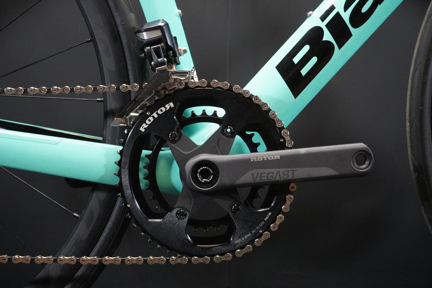 Bianchi Aria Aero Ultegra Di2 Celeste Carbon Disc Road Bike 2022 - 55cm