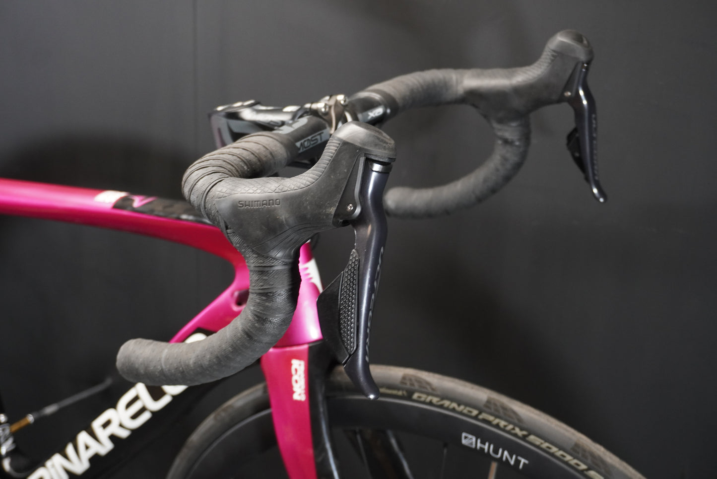 Pinarello Prince Di2 Carbon Disc Road Bike (Easy Fit) 2020 - 425mm XXS (500mm TT) - Upgraded Wheels