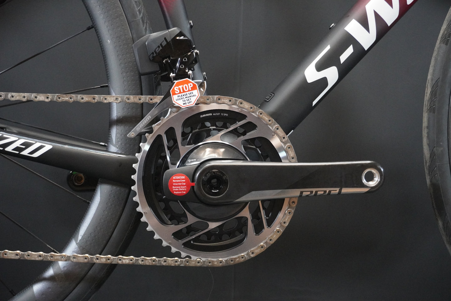 NEW Specialized S-Works Tarmac SL7 Red AXS & P/M Carbon Disc Road Bike 2022 - 56cm