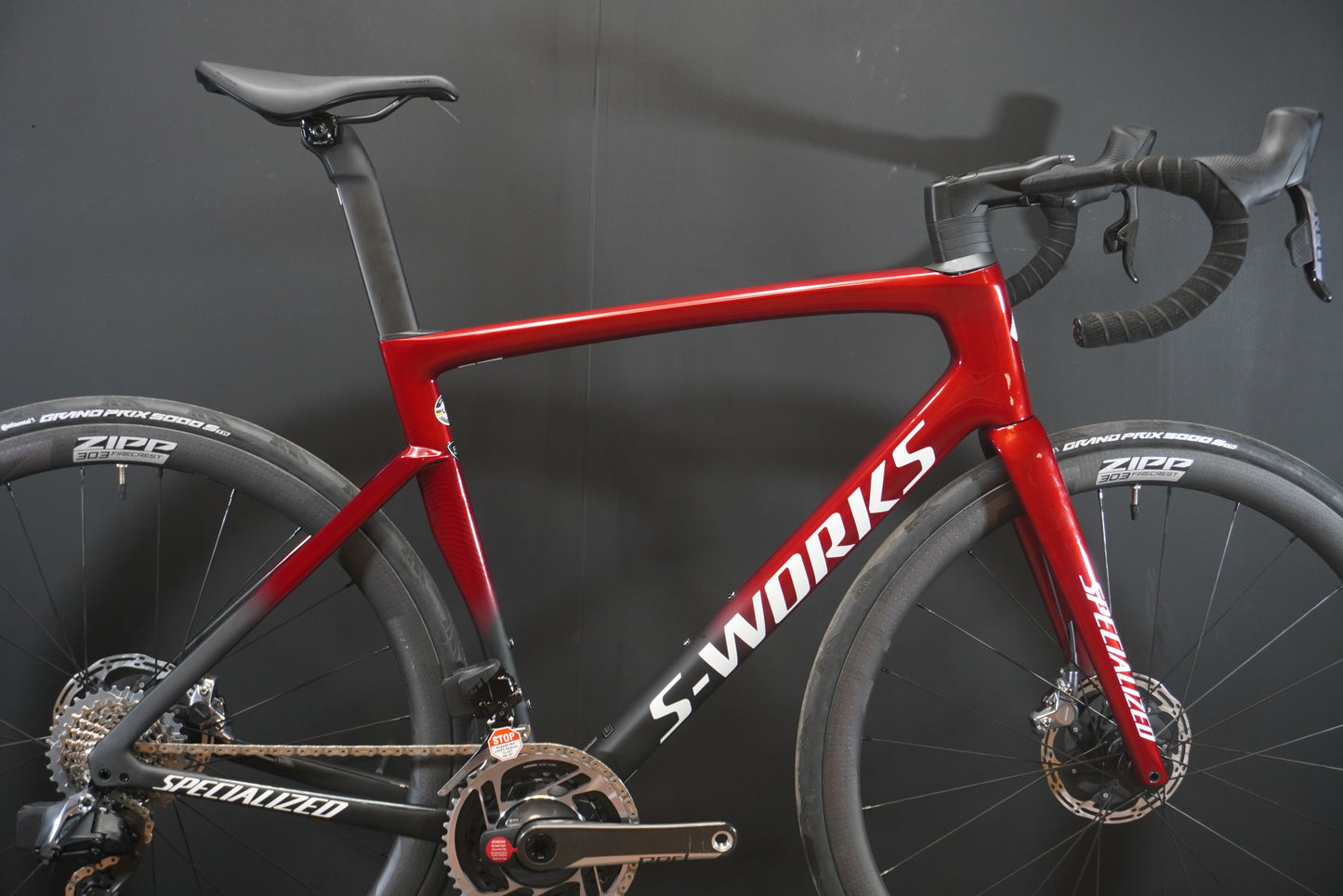 NEW Specialized S-Works Tarmac SL7 Red AXS & P/M Carbon Disc Road Bike 2022 - 56cm