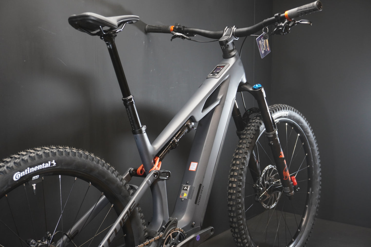 NEW Cube Stereo Hybrid One44 HPC SLX 800Wh FS Carbon E-MTB 2025 - Large - 0 Miles