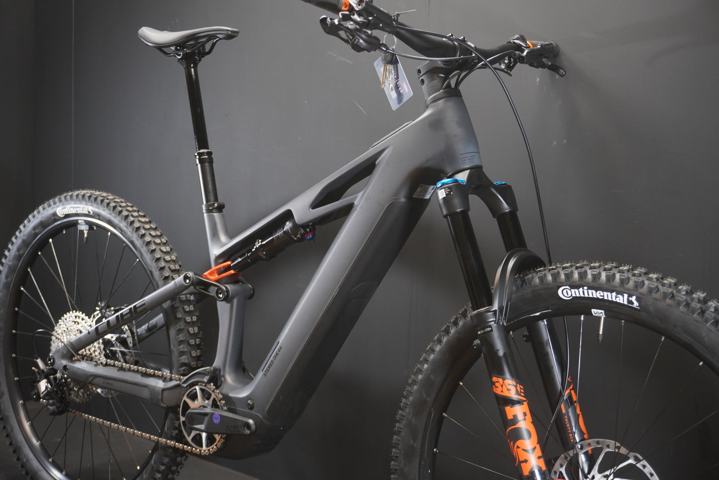 NEW Cube Stereo Hybrid One44 HPC SLX 800Wh FS Carbon E-MTB 2025 - Large - 0 Miles