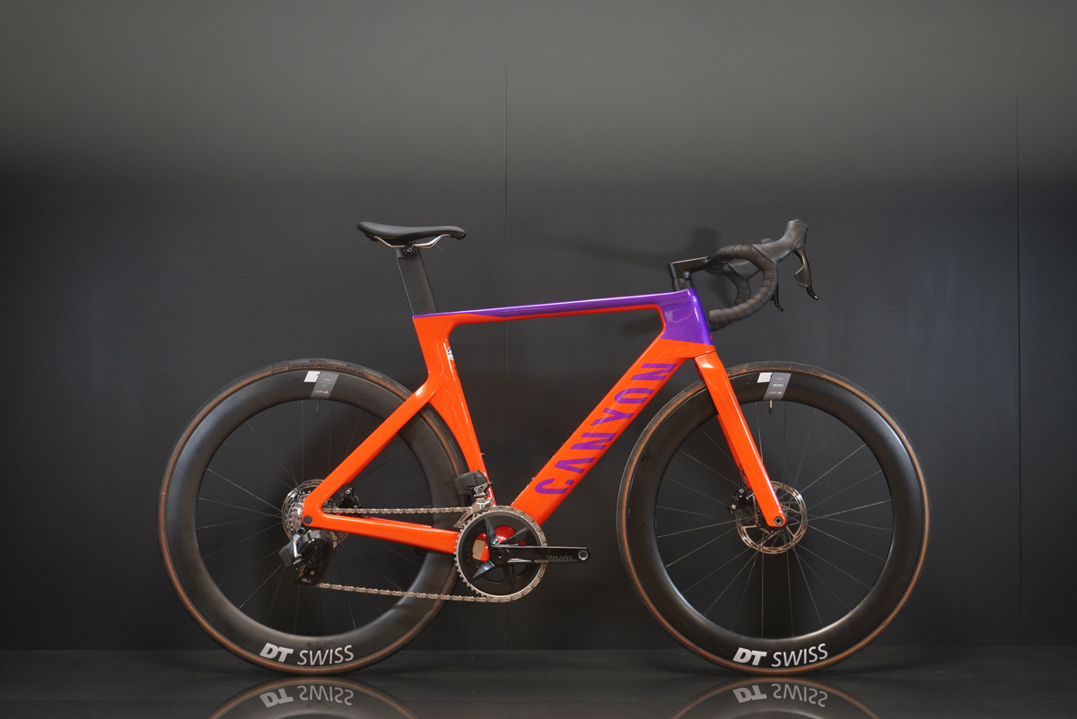 Canyon Aeroad CF SLX 7 AXS Carbon Road Bike 2023 - Medium Upgraded!
