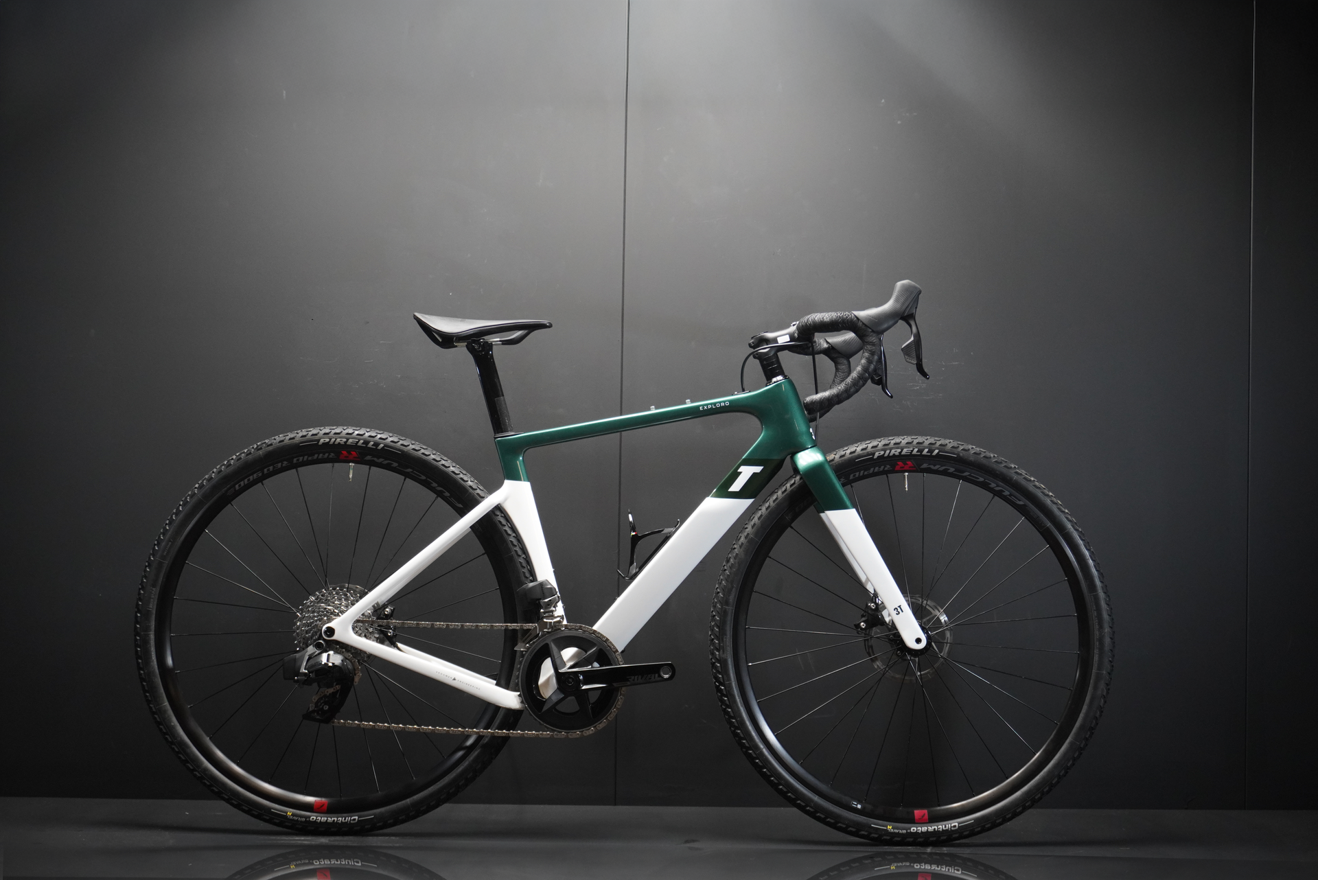 3T Exploro Racemax SRAM Rival AXS Carbon Disc Gravel Bike 48cm - 2024. Full Warranty