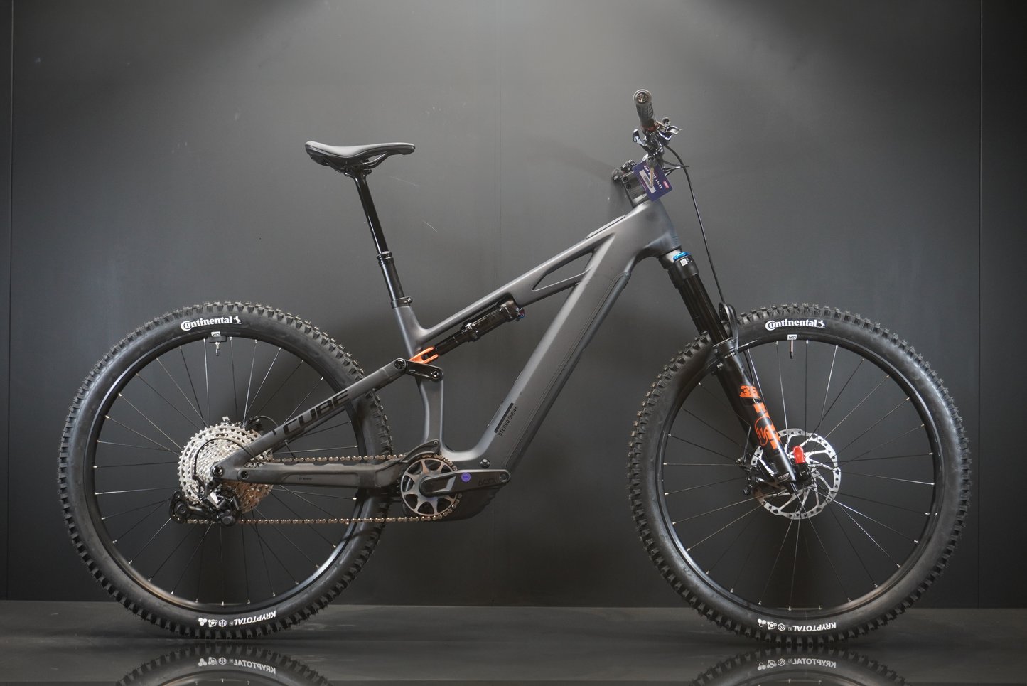 NEW Cube Stereo Hybrid One44 HPC SLX 800Wh FS Carbon E-MTB 2025 - Large - 0 Miles
