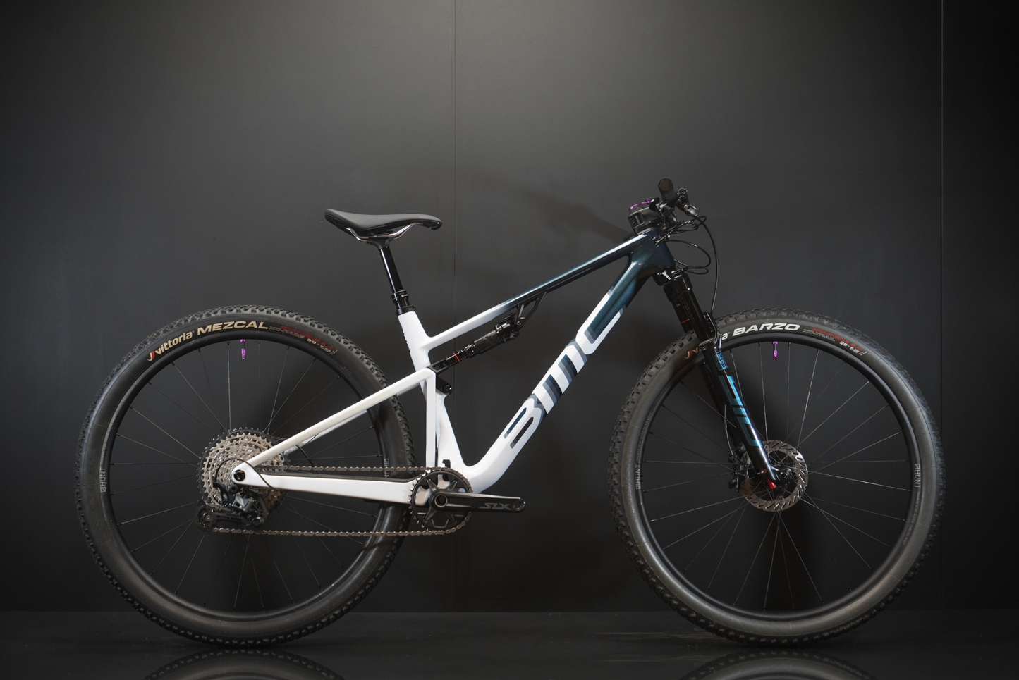 BMC Fourstroke Three Full Suspension XC Carbon Mountain Bike 2023 - Medium
