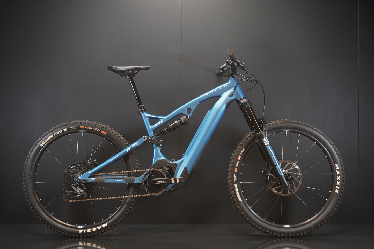 Whyte E-160 S Full Suspension Electric Mountain Bike 2022 - Medium. Only 137 miles!