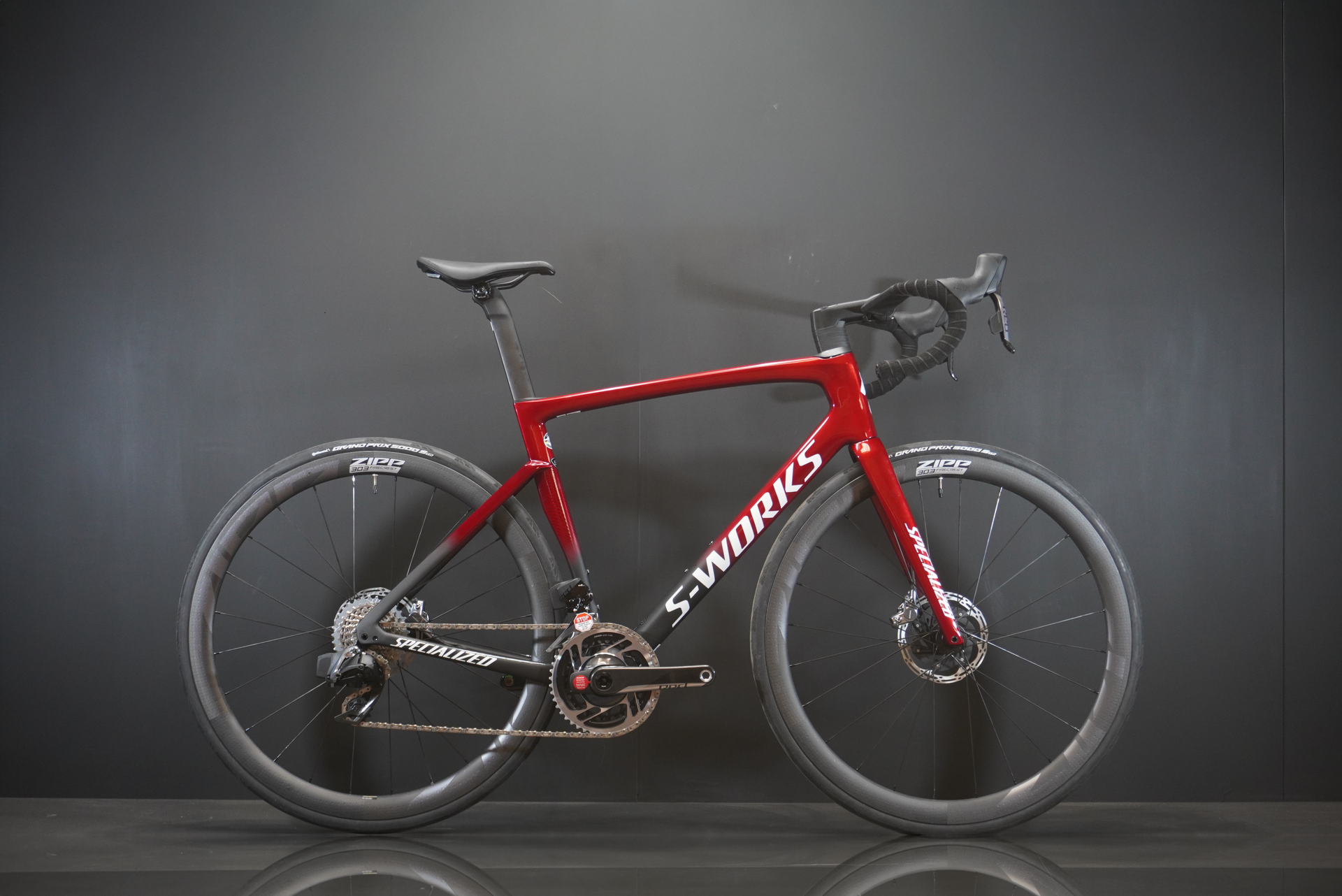 NEW Specialized S-Works Tarmac SL7 Red AXS & P/M Carbon Disc Road Bike 2022 - 56cm