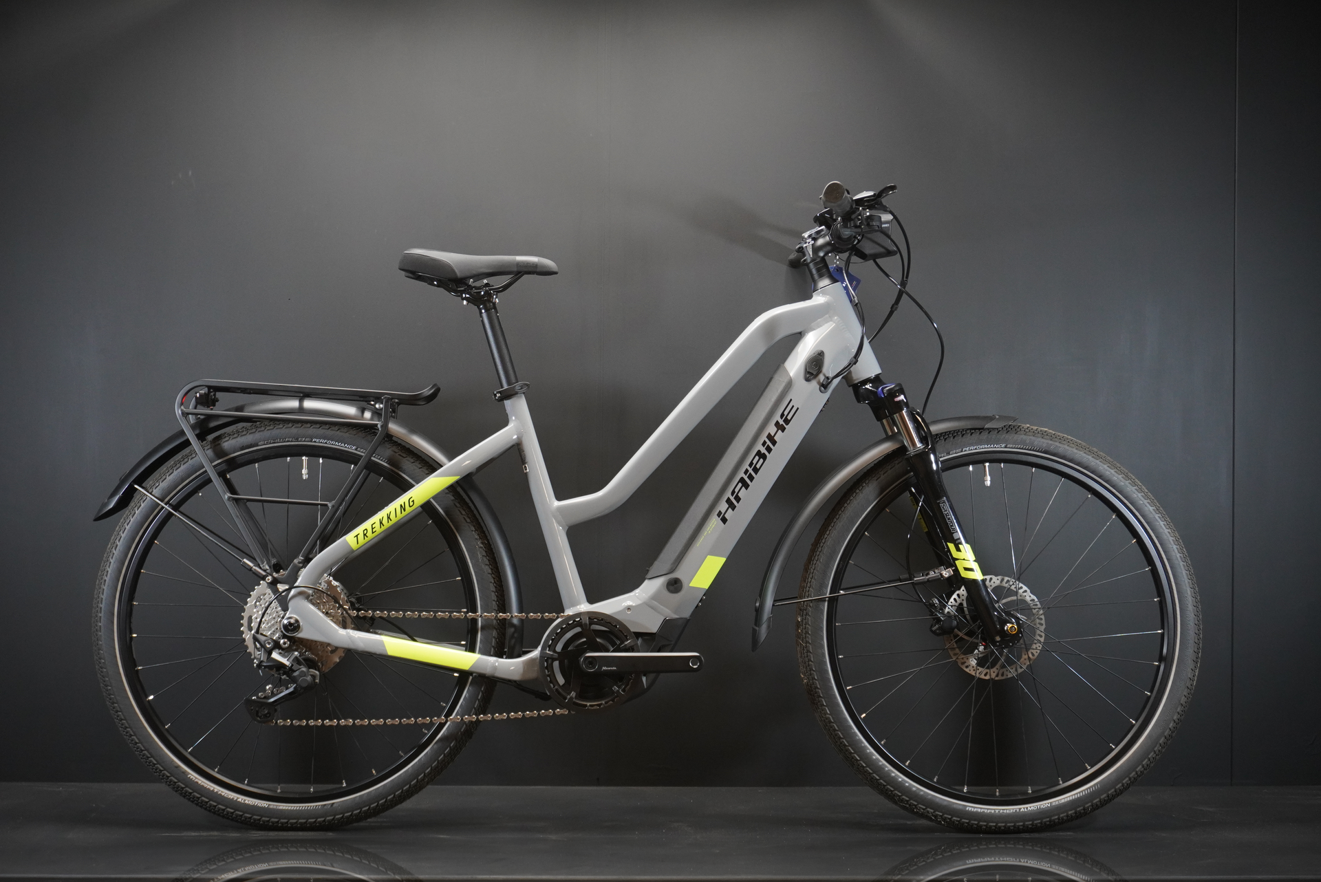 Haibike Trekking 6 Low Step 500Wh Electric Hybrid Bike - Medium - 0 Miles