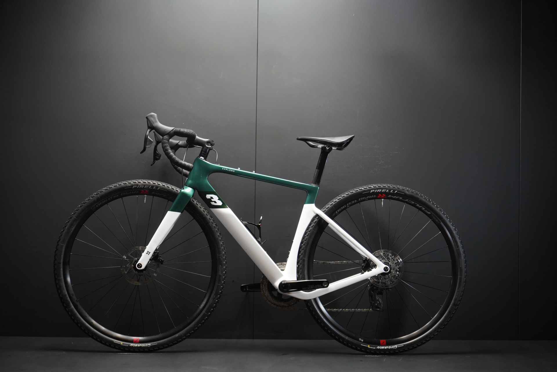 3T Exploro Racemax SRAM Rival AXS Carbon Disc Gravel Bike 48cm - 2024. Full Warranty